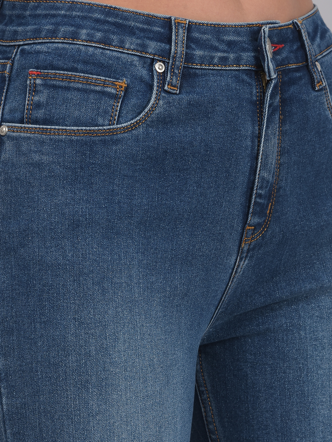 Numero Uno Women Solid Light Blue Jeans